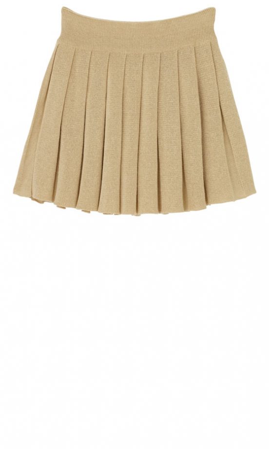 Asos Knitted Pleat Skirt, £30