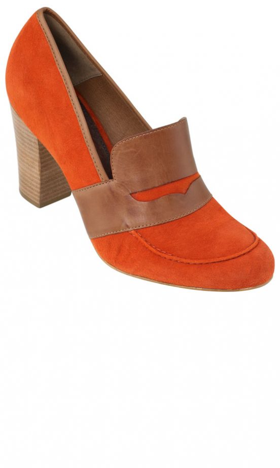 Asos Orange Suede Shoes, £95 - In Stores Only