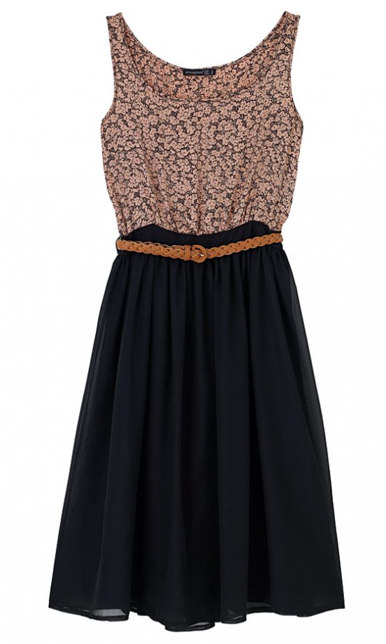 Primark Floral Belted Dress, £15 - In Store Only