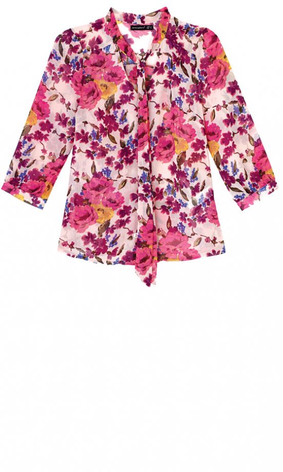 Primark Floral Blouse, £10 - In Store Only
