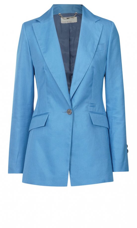 Karen Millen Tailored Blue Blazer (In Stores Only)