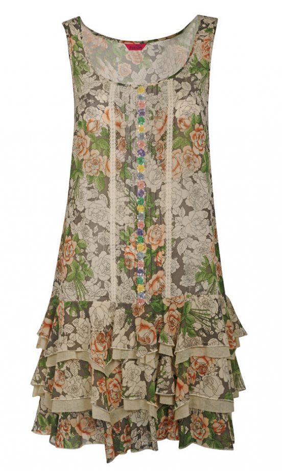Monsoon Brighton Rose Floral Dress, £60