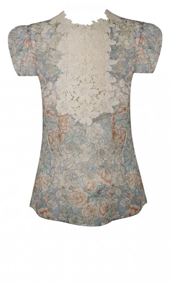Monsoon Brighton Rose Floral Top, £38