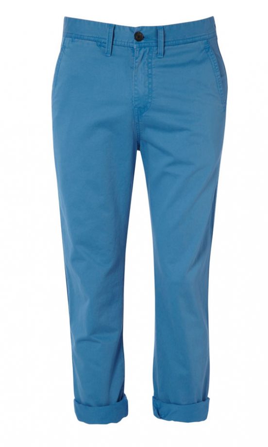 Debenhams Cropped Blue Trouser (In Stores Only)