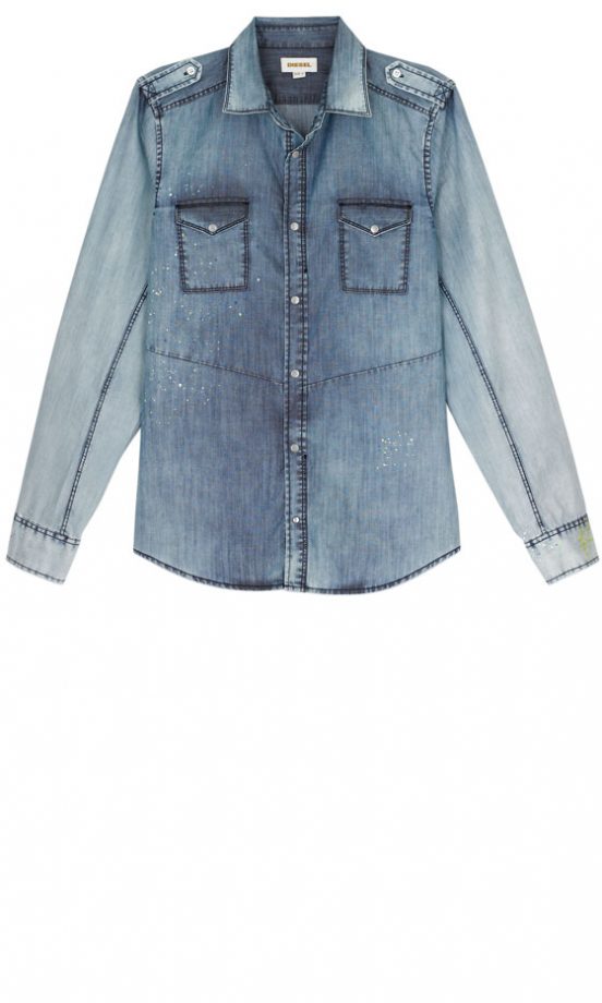 Diesel Denim Shirt, £120 (In Stores Only)