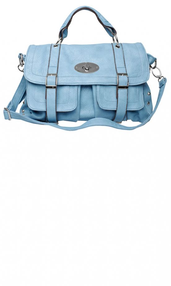 Fashion Union Blue Satchel, £30