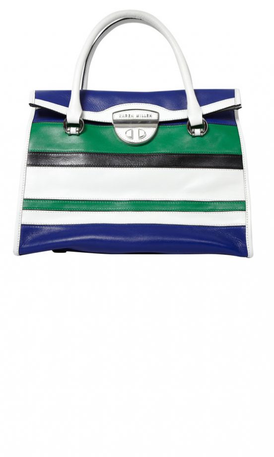 Karen Millen Contrast Stripe Bag (In Stores Only)