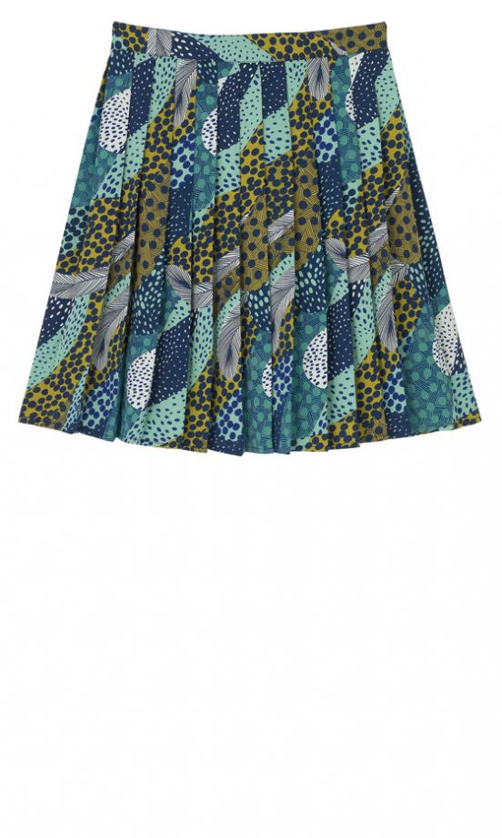 H&M Pleated Skirt, £24.99 - In Store Only