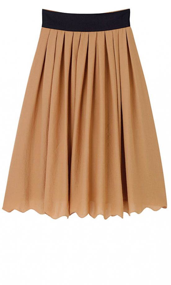 H&M A-Line Camel Skirt, £29.99 - In Store Only