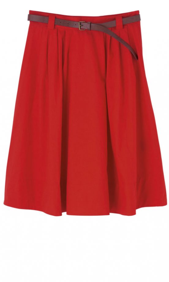 H&M Red Skirt, £19.99 (In Store Only)
