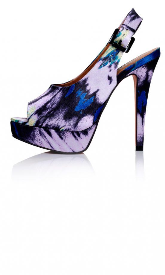 Kurt Geiger Carrington Print Peep Toe, £110 (In Stores Only)