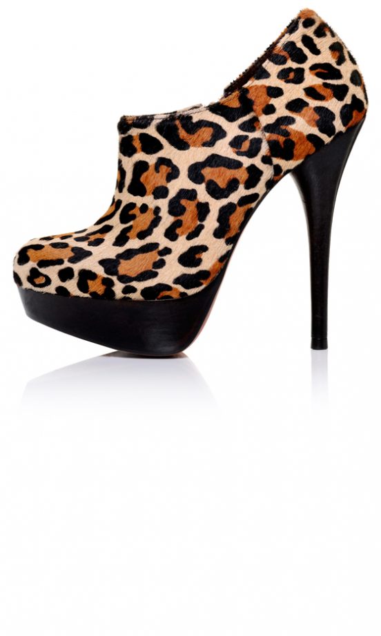 Kurt Geiger Ellison Leopard Shoe Boot, £150