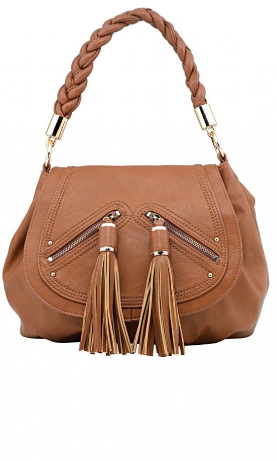 Marks & Spencer Tan Tassle Bag, £39.50 - In Stores Only