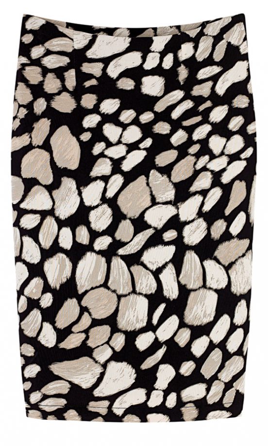 Marks & Spencer Animal Print Jersey Skirt, £25