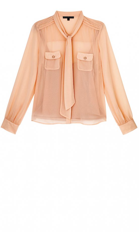 Marks & Spencer Peach Blouse, £35 - In Store Only
