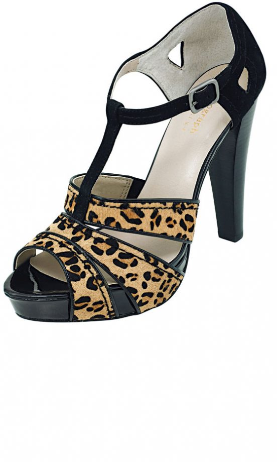 Autograph Snakeskin Design T-Bar Platform Shoes, £55 - In Stores Only