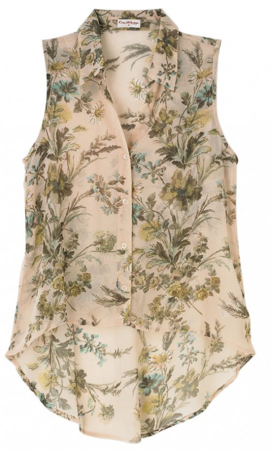 Miss Selfridge Floral Blouse, £32 (In Store Only)