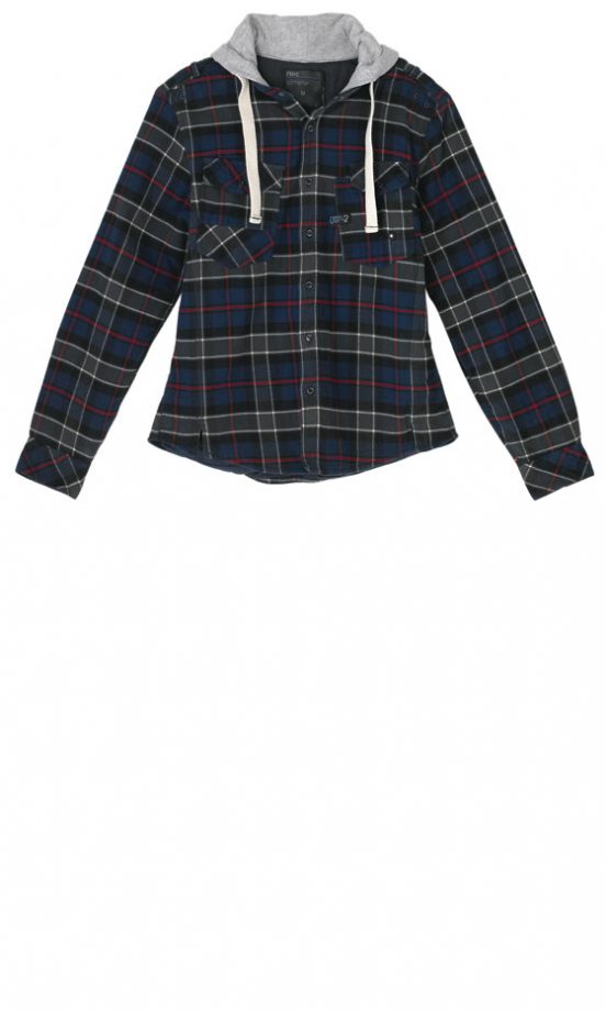 Next Hooded Plaid Shirt, £35 (In Stores Only)