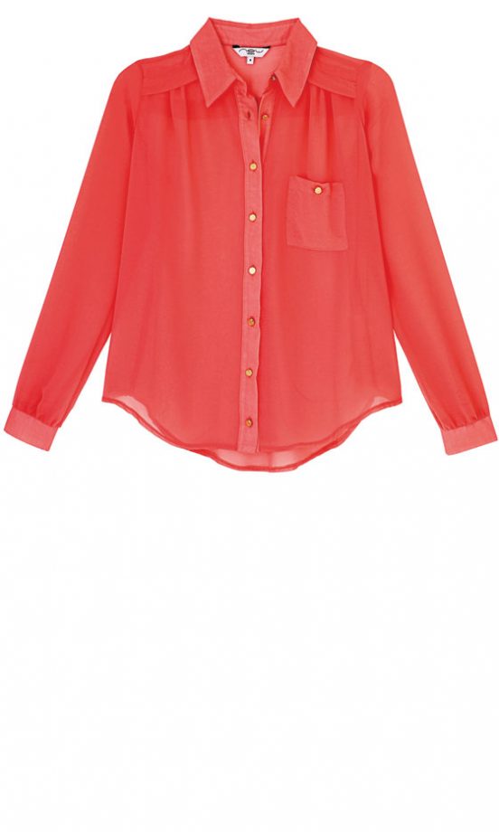 New Look Sheer Pocket Shirt, £21.99