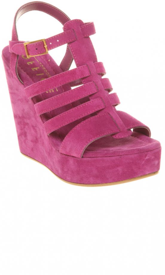Office Suede Wedge, £75 - In Store Only