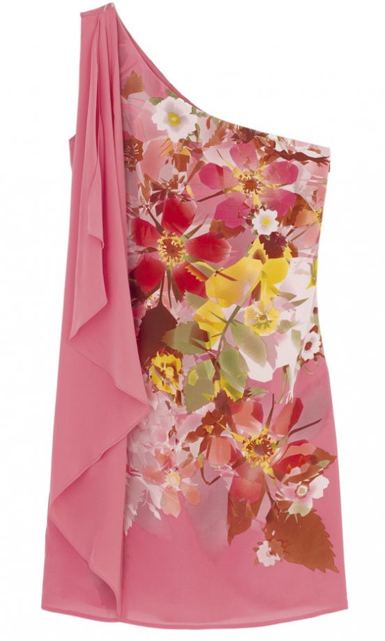 Oasis One Shoulder Floral Dress, £80