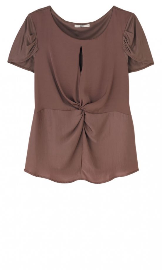 Oasis Gathered Top, £30