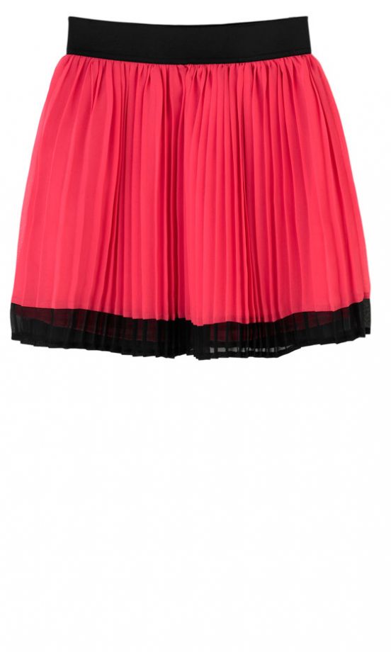 Primark Contrast Pleated Skirt, £8 (In Store Only)