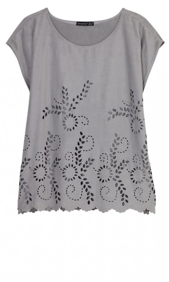 Primark Suede Cut Out Top (In Store Only)