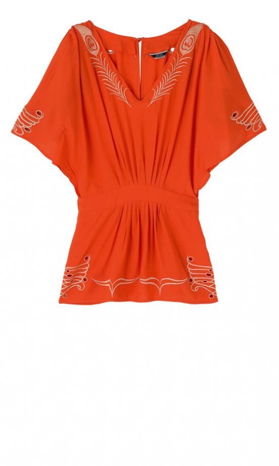 Primark Taps Into The 70s Trend With This Orange Top, £18 - In Store Only