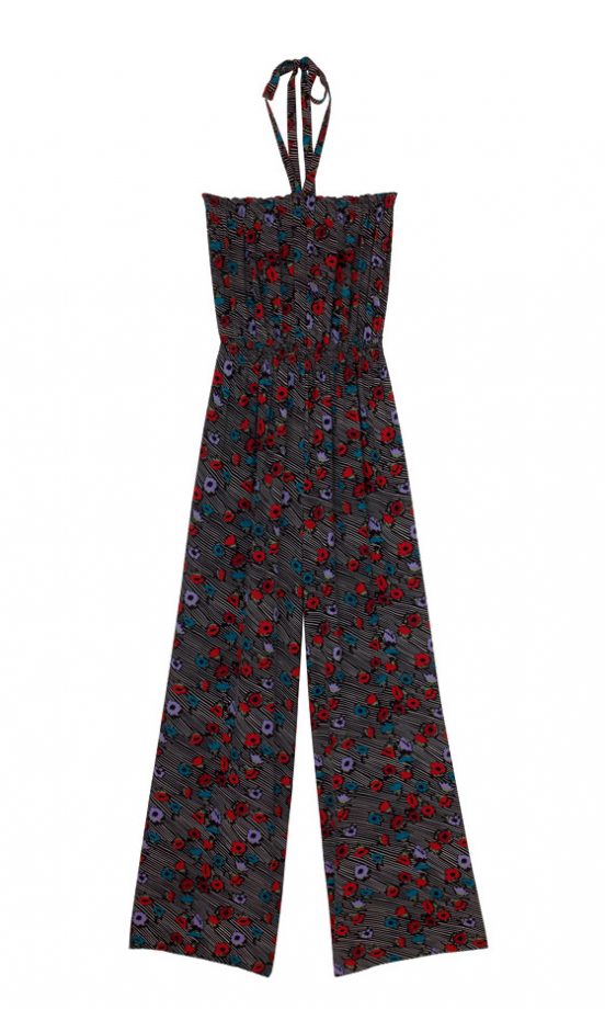 River Island Floral Halterneck Jumpsuit, £44.99 - Wear With Platform Sandals For Instant 70s Glam, £44.99