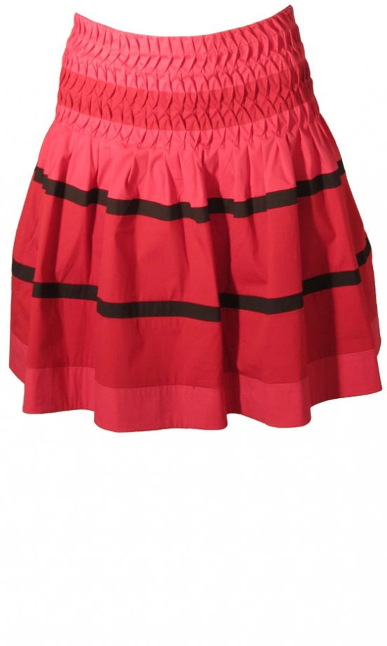 Karen Millen Colour Pop Stripe Skirt (In Stores Only)