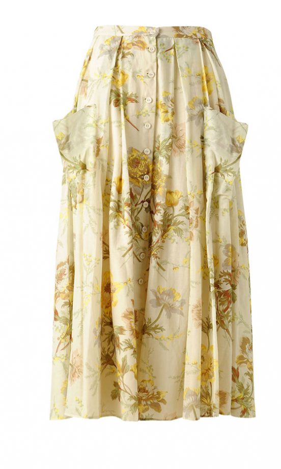 Mango Floral Pocket Skirt (In Stores Online)