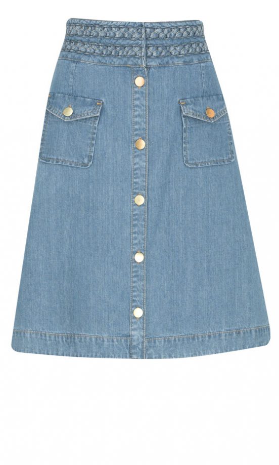 Monsoon Tanzanite Skirt, £42