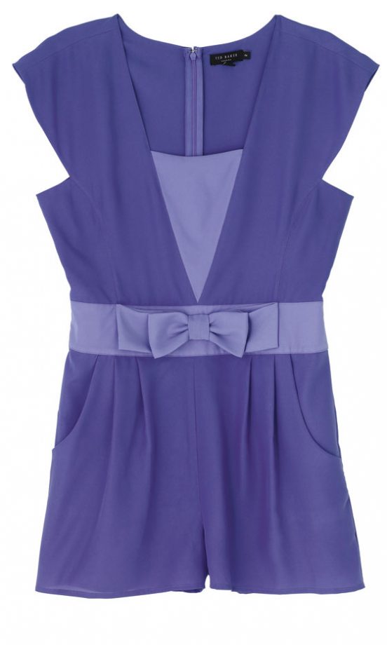 Ted Baker Bow Detail Playsuit