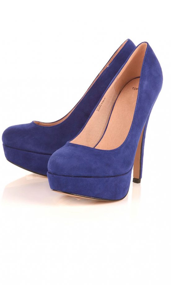 Topshop Suede Court Shoes, £62 - In Store Only