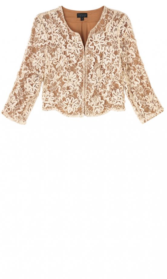 Topshop Lace Jacket, £55