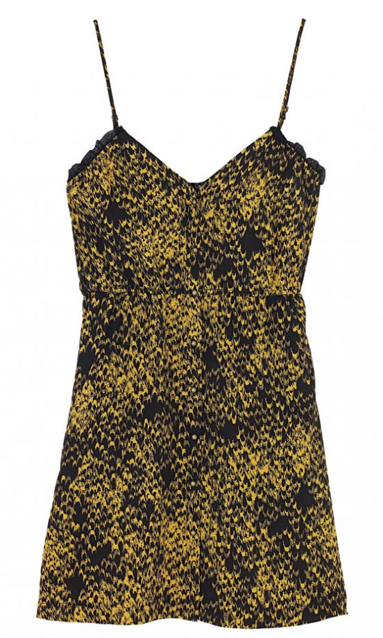 Ecote At Urban Outfitters Silky Print Dress, £58