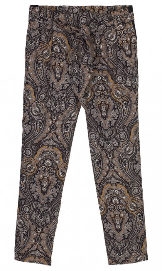 Zara Paisley Trousers, £49.99 (In Store Only)