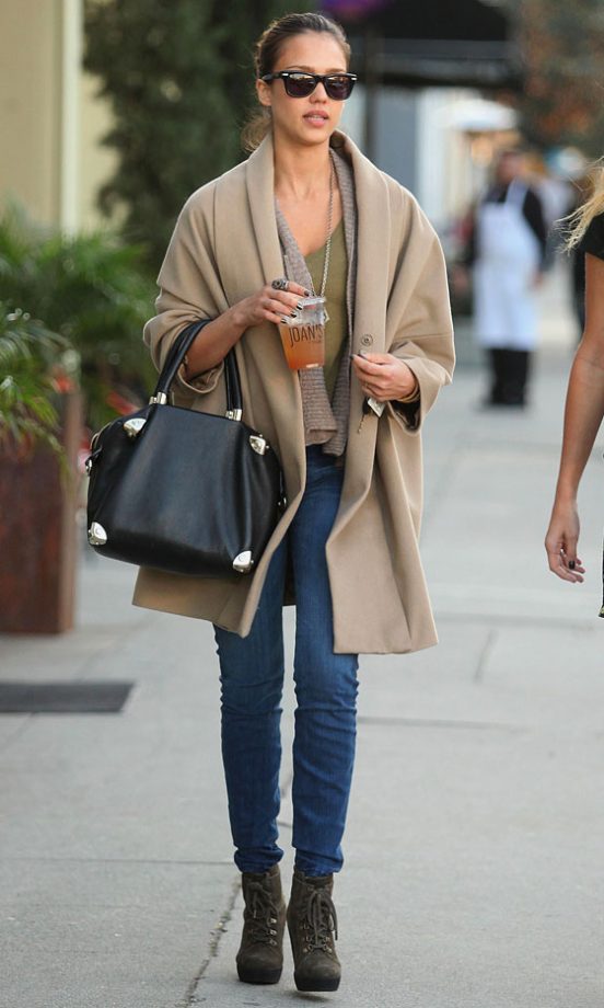 Jessica Alba Gives Us Style Inspiration For The Weekend, 2011