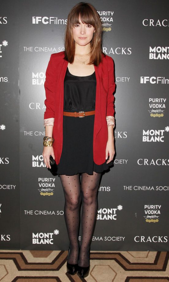 Rose Byrne At The Cinema Society & Montblanc Screening Of Cracks, 2011