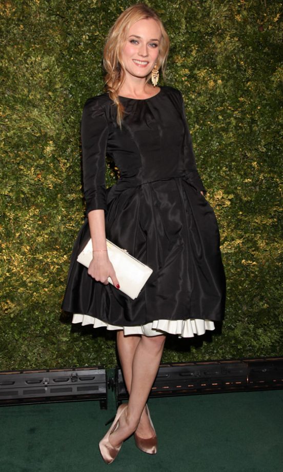 Diane Kruger At The Green Auction: A Bid To Save The Earth In New York, 2011