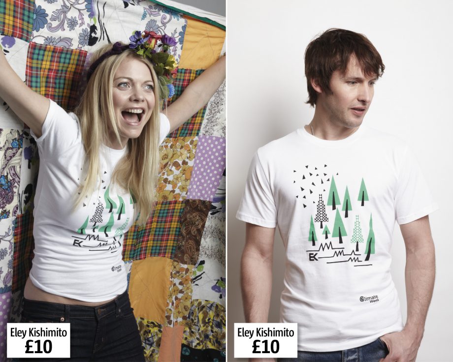 Support Climate Change Week with a £10 tee by Eley Kishimoto