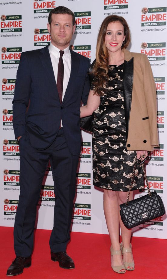 Dermot O'Leary And Girlfriend Dee Koppang At The Empire Awards 2011