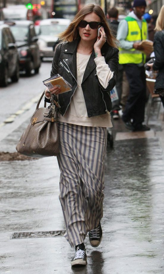 Fearne Cotton Gets A Style-High Five For Managing To Wear A Maxi Dress With Converse Trainers, 2011