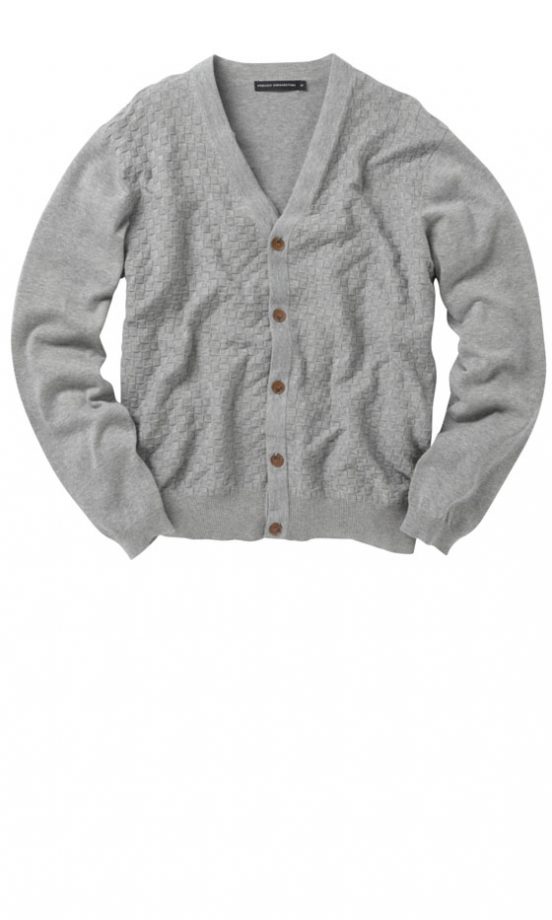French Connection Grey Cardigan, £67 (In Stores Only)