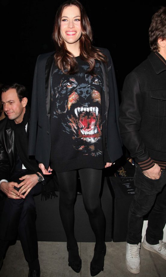 Liv Tyler At The Givenchy Autumn/Winter 2011 After Party During Paris Fashion Week