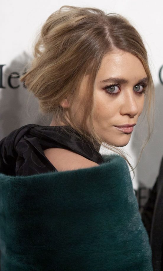 Ashley Olsen's Scruffy Updo Hairstyle Is The Perfect Way To Tone Down A Polished Red Carpet Look, 2011