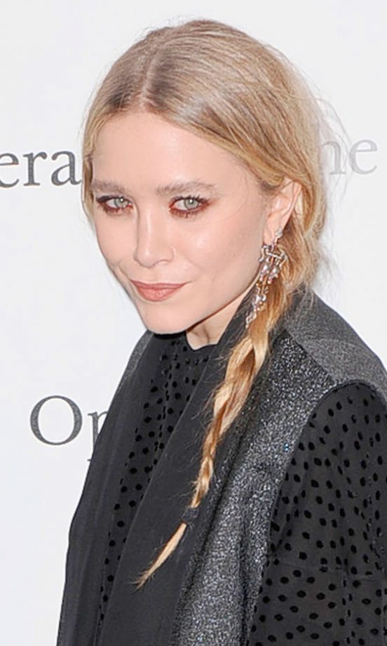 A Simple Plait Hairstyle A La Mary-Kate Olsen Is A Grungy Alternative To A Chic Ponytail, 2011