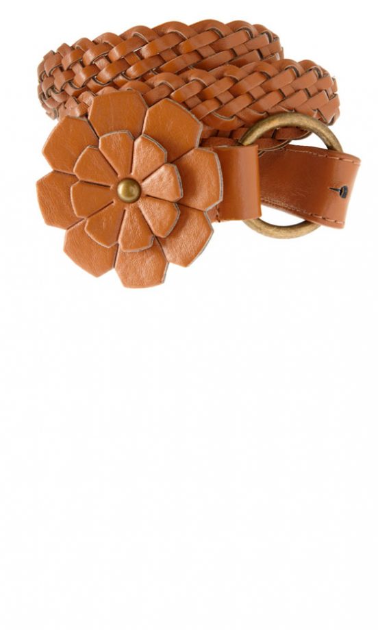 Pieces Venezia At Asos Flower Plait Belt, £8