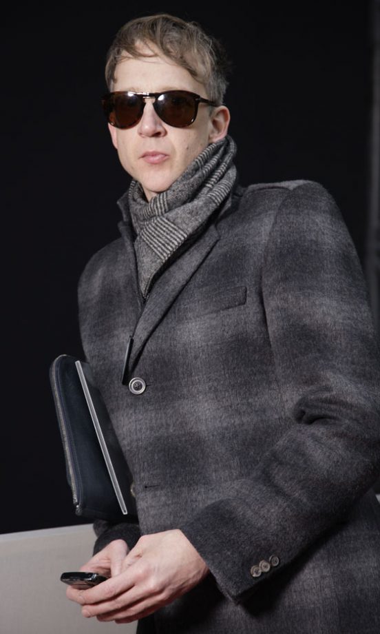 Jefferson Hack At The Chanel AW11 Fashion Show During Paris Fashion Week